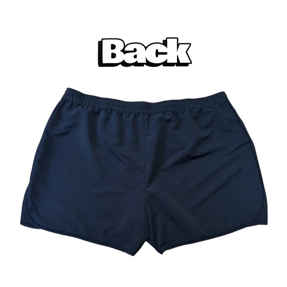 NWOT, Penningtons, Plus Size Athletic Shorts, 2X, Black - Picture 5 of 8